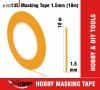 MIRAGE 100135 MASKING TAPE 1.5mm (18m) (taśma maskująca) 